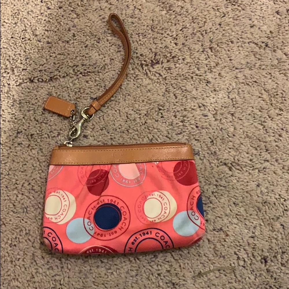 Coach wristlet